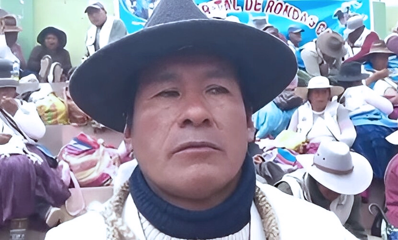 Presidente de Rondas Campesinas del sector Antaymarca - Nuñoa de acuerdo con Proyecto Santo Domingo