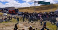 Paro de 48 horas contra la contaminación de la cuenca Llallimayo